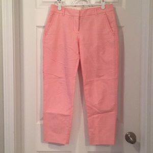J Crew pink spring dress pants